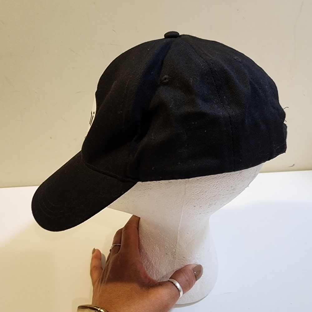 OONI unisex black Cotton Adjustable Baseball hat OS - Picture 8 of 10